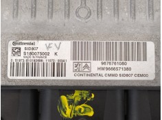 Recambio de centralita motor uce para citroën c4 picasso 1.6 hdi fap referencia OEM IAM 9676761080 9666571380 S180075002K 2