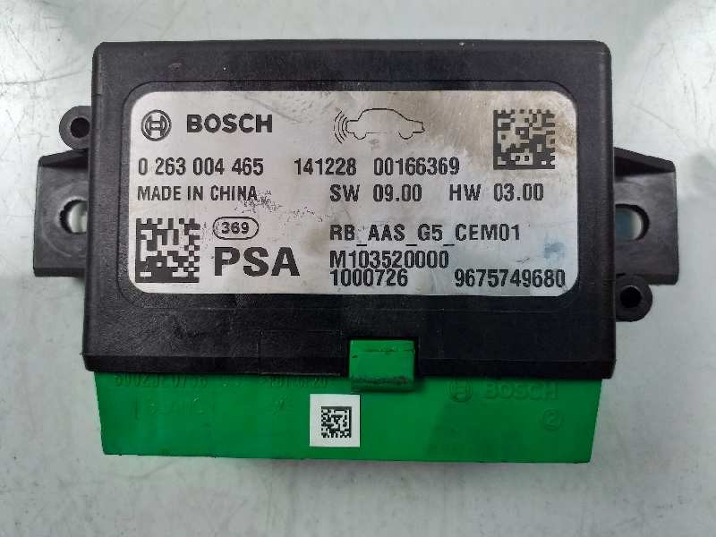 Recambio de modulo electronico para peugeot 2008 (--.2013) allure referencia OEM IAM 9675749680 0263004465 