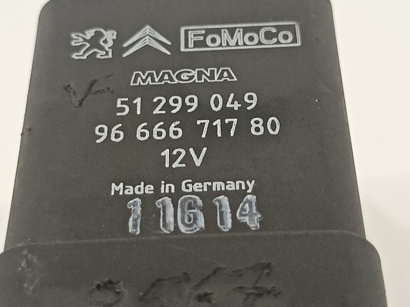 Recambio de caja precalentamiento para ford c-max edition referencia OEM IAM 9666671780  