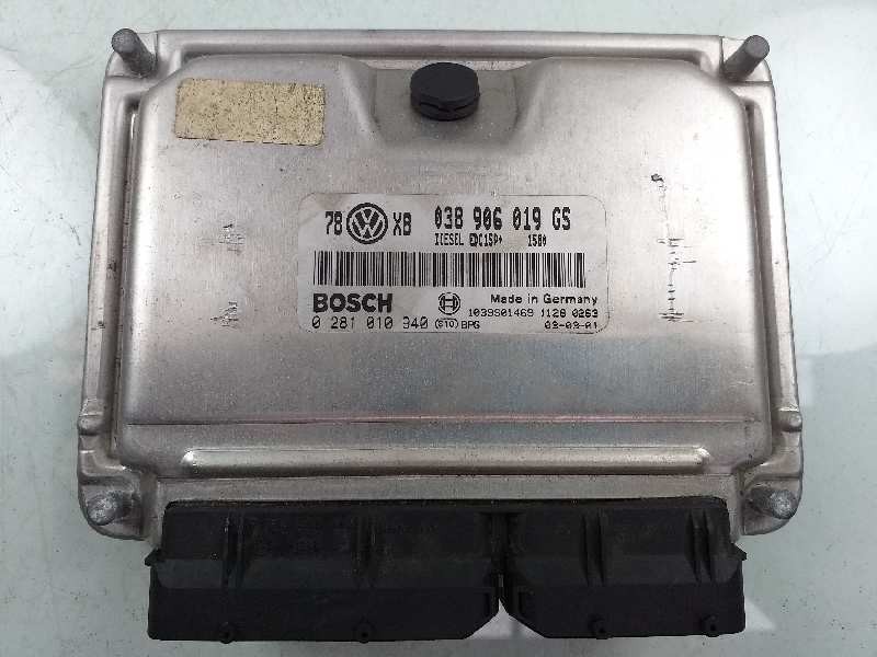 Recambio de centralita motor uce para volkswagen passat berlina (3b3) edition referencia OEM IAM 038906019GS 0281010940 