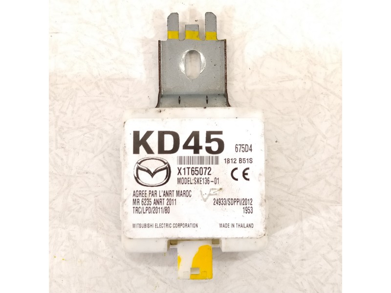 Recambio de modulo electronico para mazda 2 lim. () exclusive-line referencia OEM IAM X1T65072  