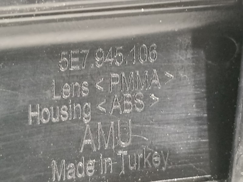 Recambio de no identificado para skoda octavia combi (5e5) ambition referencia OEM IAM 5E7945106  