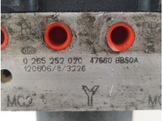 Recambio de abs para nissan qashqai (j10) tekna sport referencia OEM IAM 47660BB50A 0265252020  2