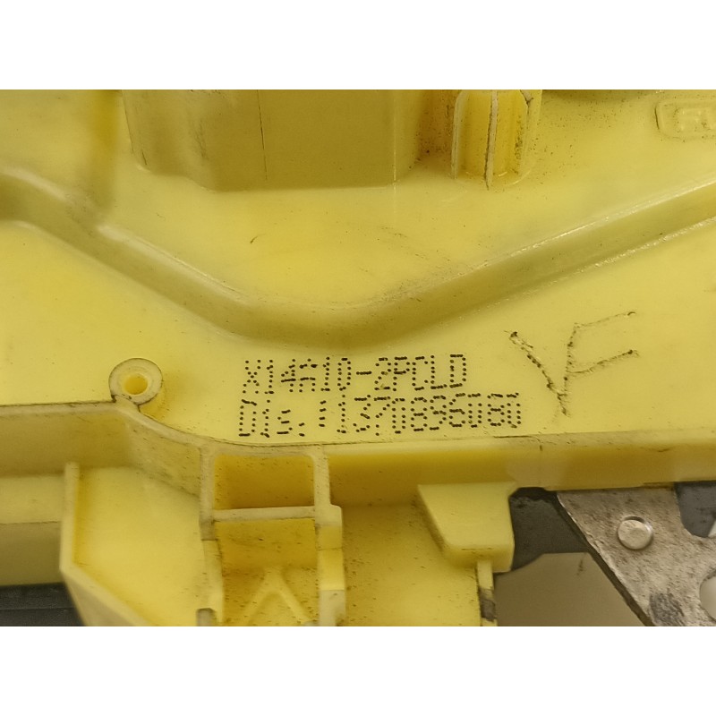 Recambio de cerradura puerta lateral corredera derecha para peugeot bipper tepee active referencia OEM IAM 1370896080  