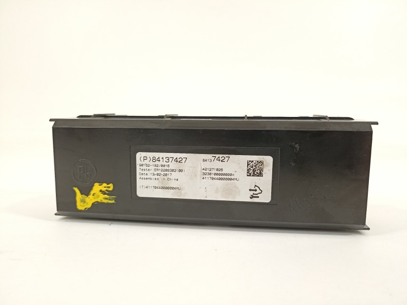 Recambio de modulo electronico para opel insignia grand sport business referencia OEM IAM 84137427  