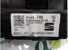 Recambio de cuadro instrumentos para seat ibiza sc (6p5) 00.16 referencia OEM IAM 6F0920740   2