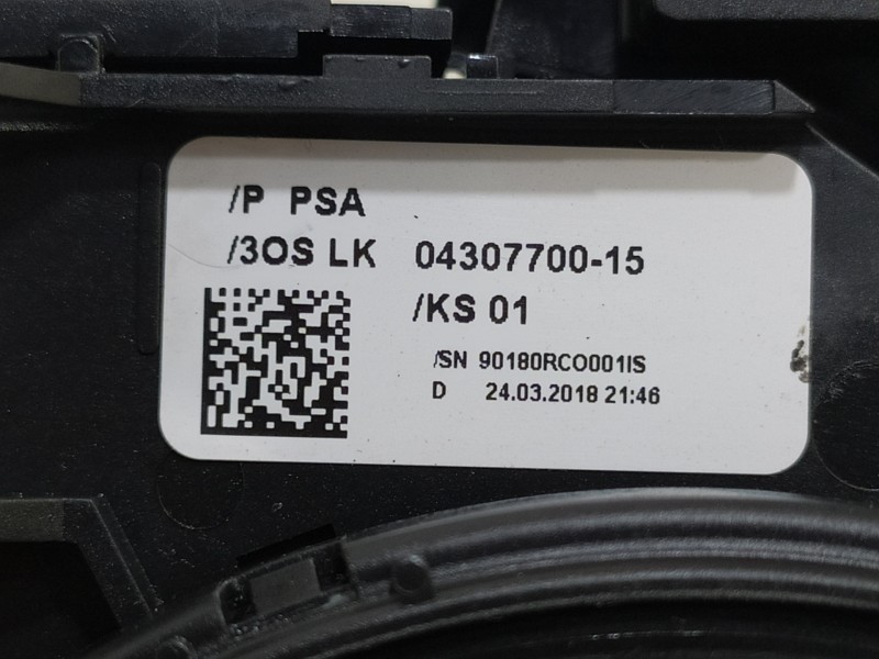 Recambio de mando luces para citroën ds4 desire referencia OEM IAM 98199448ZD COM2008P 