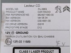 Recambio de sistema audio / radio cd para citroën ds4 desire referencia OEM IAM 9824971580   2