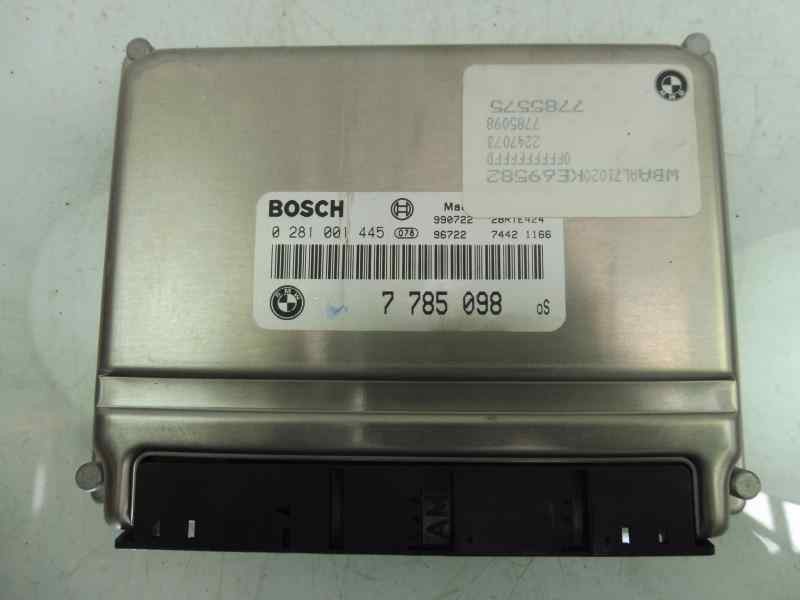Recambio de centralita motor uce para bmw serie 3 berlina (e46) 320d referencia OEM IAM 13617785098 0281001445 281001445