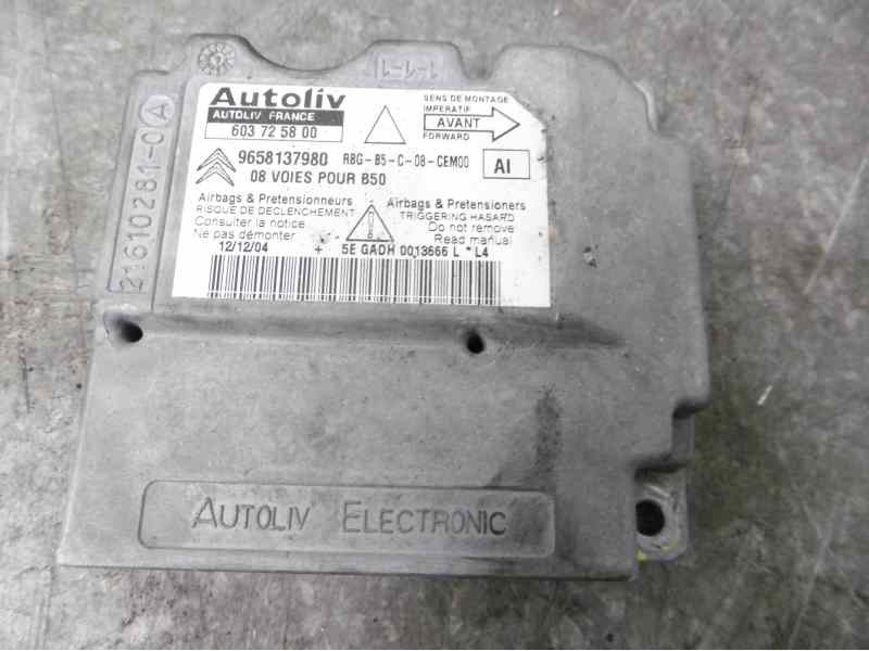 Recambio de kit airbag para citroën c4 coupe vts referencia OEM IAM 9658137980 96471578ZD 
