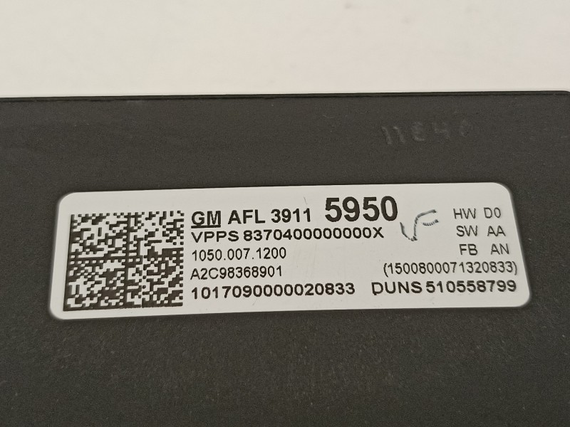 Recambio de modulo electronico para opel insignia grand sport business referencia OEM IAM 39115950 39156730 
