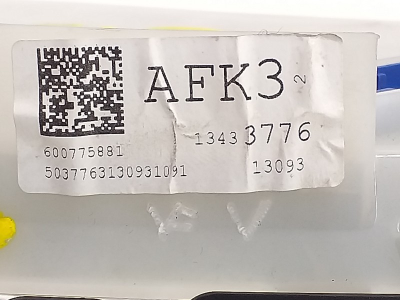 Recambio de cuadro instrumentos para opel astra j lim. selective referencia OEM IAM 13433776 5037763130931091 769317420U