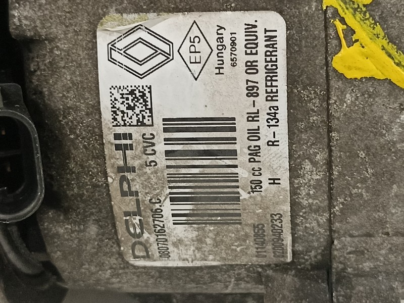 Recambio de compresor aire acondicionado para renault scenic ii grand emotion plus referencia OEM IAM 8200940233  
