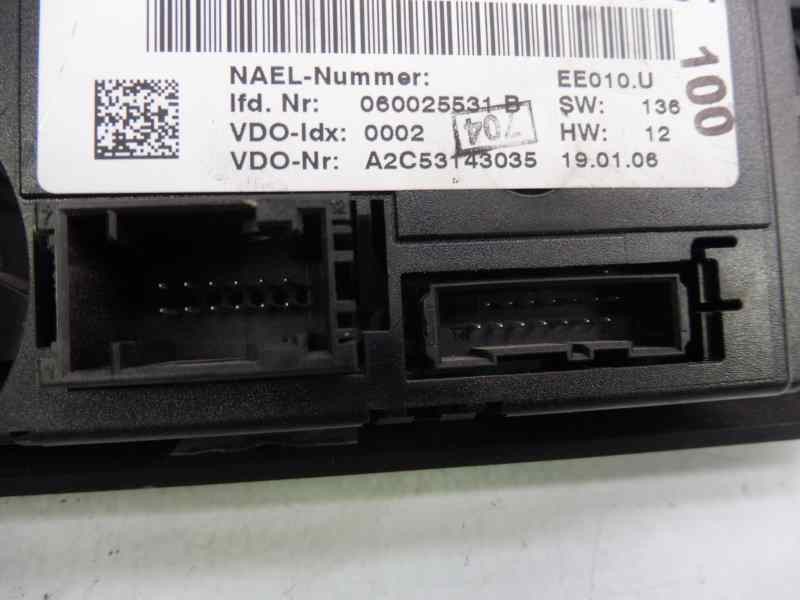 Recambio de mando climatizador para bmw serie 3 berlina (e90) 320d referencia OEM IAM 64116983944 060025531B A2C53143035