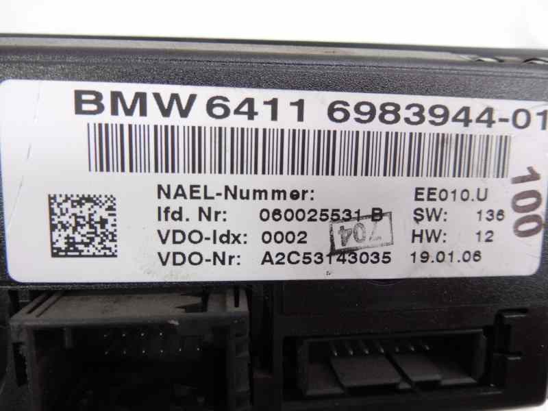 Recambio de mando climatizador para bmw serie 3 berlina (e90) 320d referencia OEM IAM 64116983944 060025531B A2C53143035