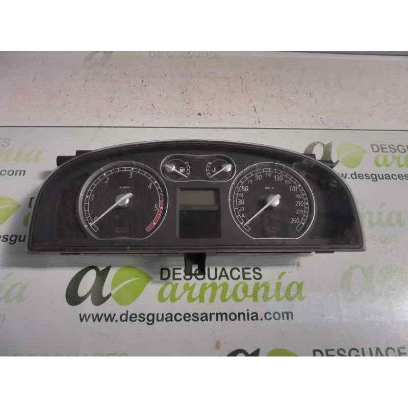 Recambio de cuadro instrumentos para renault laguna ii (bg0) referencia OEM IAM 8200291334  