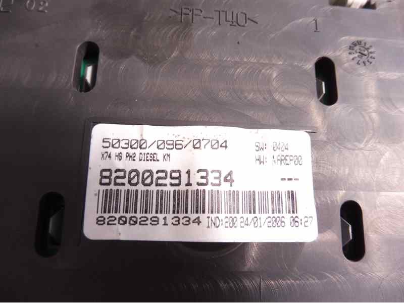 Recambio de cuadro instrumentos para renault laguna ii (bg0) referencia OEM IAM 8200291334  