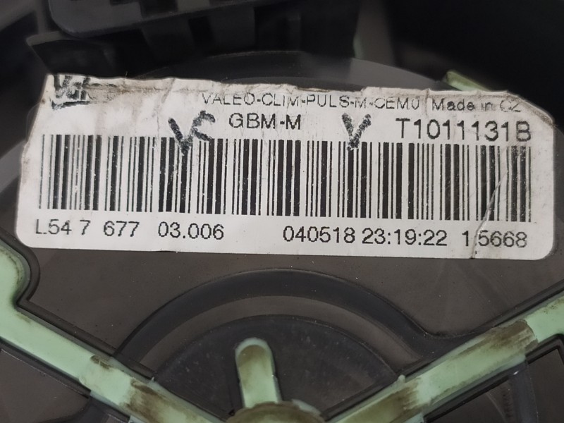 Recambio de ventilador calefaccion para citroën ds4 desire referencia OEM IAM T1011131B  