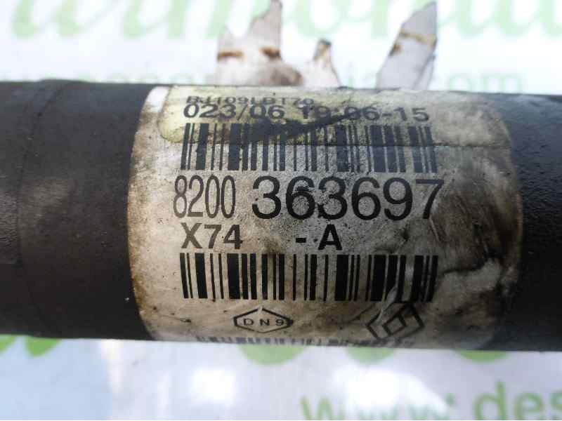 Recambio de transmision delantera derecha para renault laguna ii (bg0) referencia OEM IAM 8200363697  