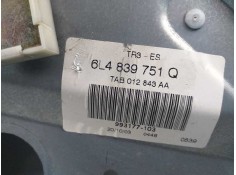 Recambio de elevalunas trasero izquierdo para seat ibiza (6l1) signo referencia OEM IAM 6L4839751Q 6Q0959811A  2