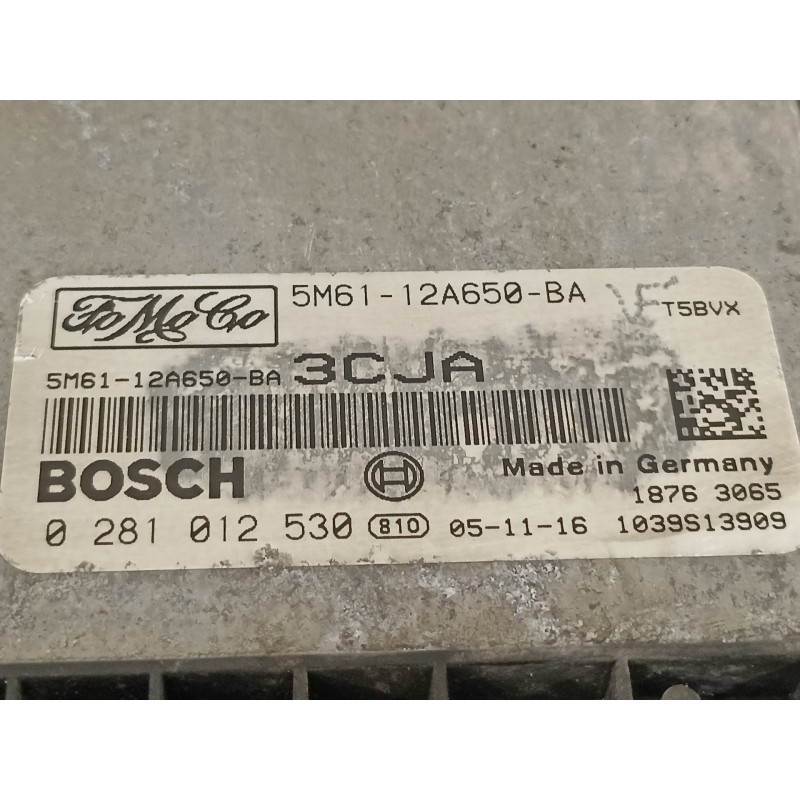 Recambio de centralita motor uce para mazda 3 berlina (bk) 1.6 crdt active referencia OEM IAM 5M6112A650BA 0281012530 