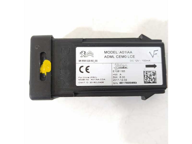 Recambio de modulo electronico para citroën ds4 desire referencia OEM IAM 9665602980  