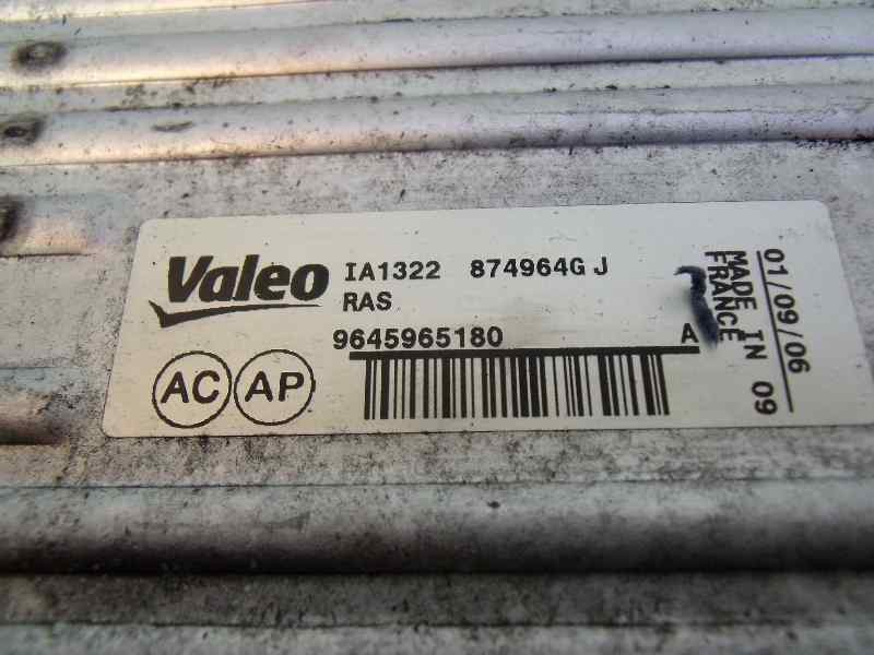 Recambio de intercooler para citroën xsara picasso 1.6 hdi 90 sx top referencia OEM IAM 9645965180  