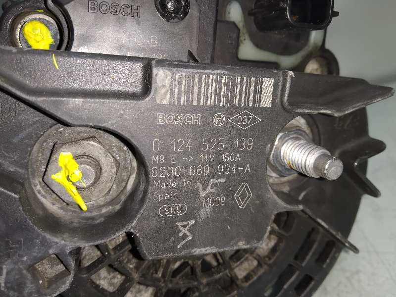 Recambio de alternador para renault kangoo furgón compact comfort referencia OEM IAM 8200660034A 0124525139 