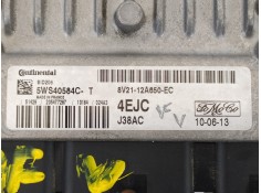 Recambio de centralita motor uce para ford fiesta (cb1) ambiente referencia OEM IAM 8V2112A650EC 5WS40584C-T  2