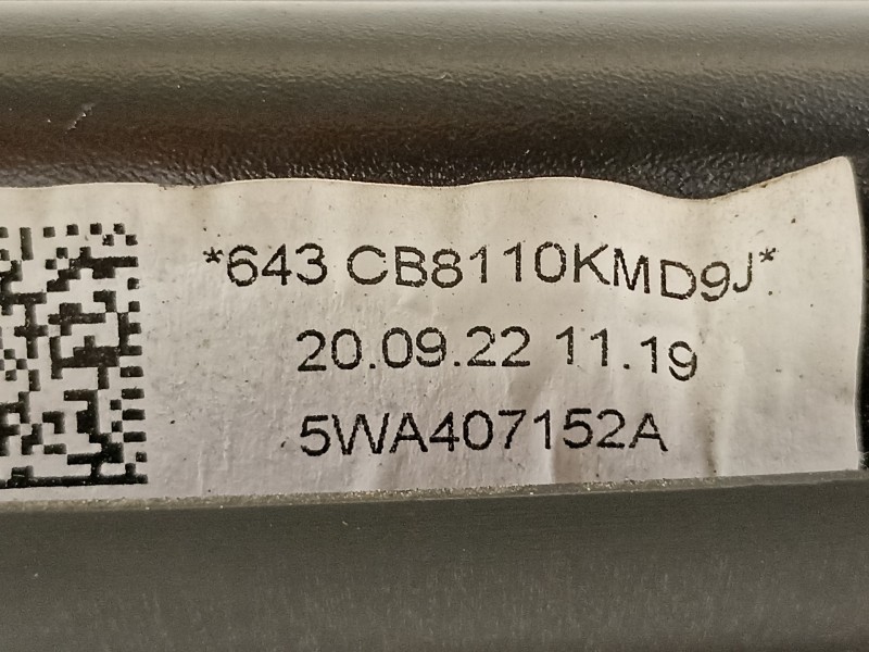 Recambio de brazo suspension inferior delantero derecho para skoda octavia combi (5e5) ambition referencia OEM IAM 5WA407152A  