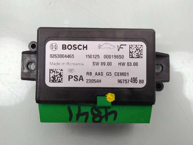 Recambio de modulo electronico para peugeot 308 active referencia OEM IAM 9675749680 0263004465 