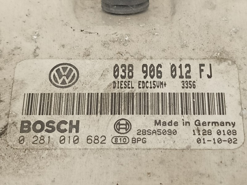 Recambio de centralita motor uce para seat leon (1m1) stella referencia OEM IAM 038906012FJ  