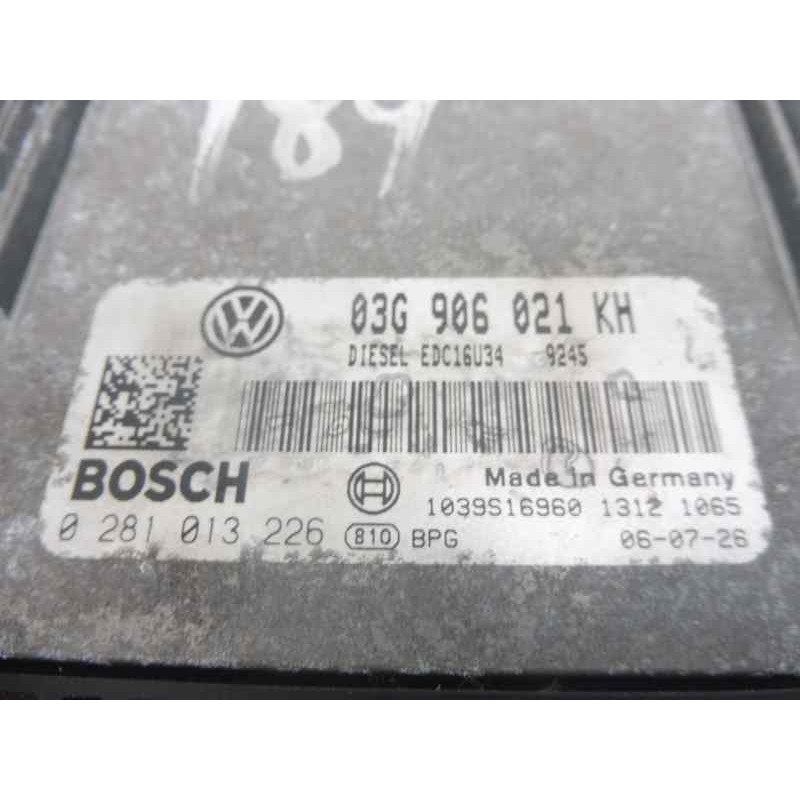 Recambio de centralita motor uce para volkswagen golf v berlina (1k1) sportline referencia OEM IAM 03G906021KH 0281013226 