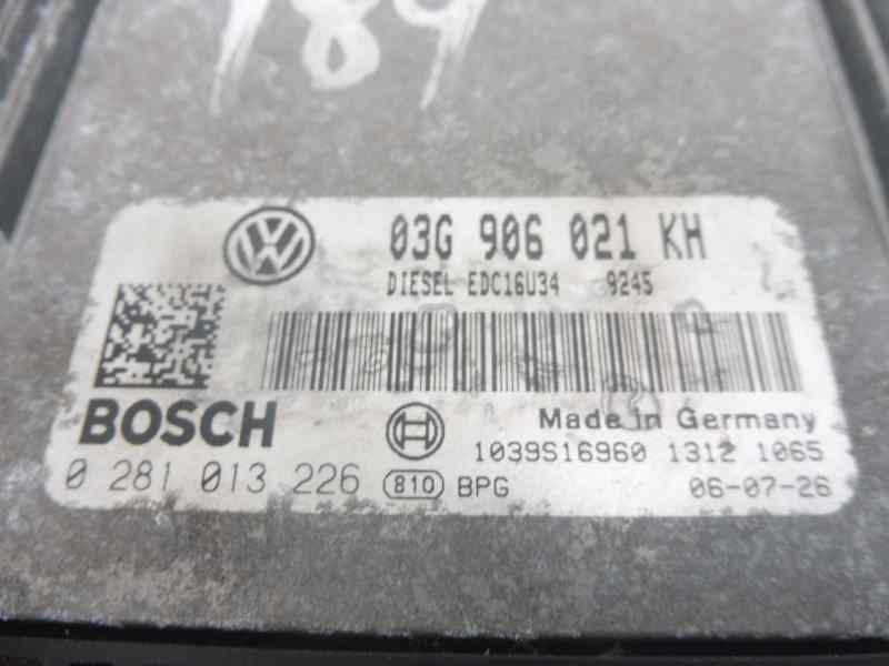 Recambio de centralita motor uce para volkswagen golf v berlina (1k1) sportline referencia OEM IAM 03G906021KH 0281013226 