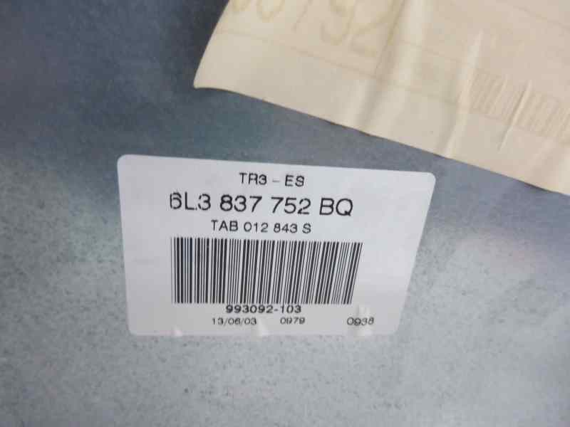 Recambio de elevalunas delantero derecho para seat ibiza (6l1) stella referencia OEM IAM 6L3837752BQ 6Q2959801A 6L3837756K