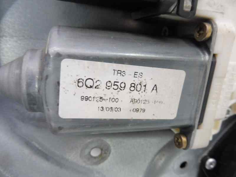 Recambio de elevalunas delantero derecho para seat ibiza (6l1) stella referencia OEM IAM 6L3837752BQ 6Q2959801A 6L3837756K