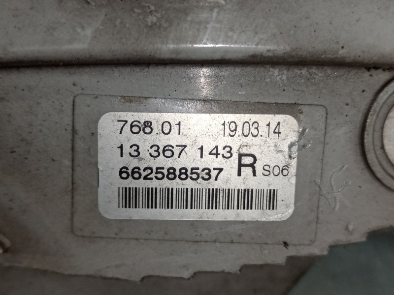 Recambio de rejilla paragolpes derecha para opel astra j sports tourer selective referencia OEM IAM 13368709 13367143 