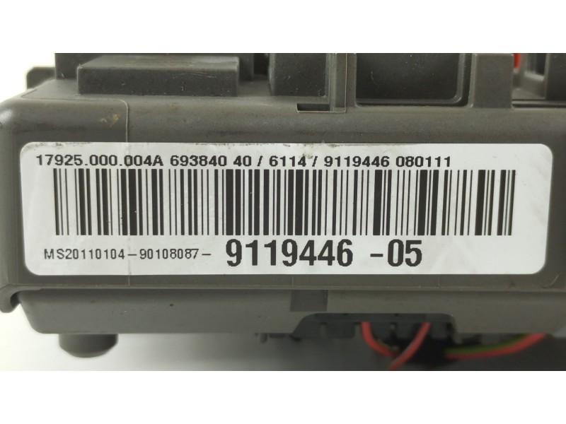 Recambio de caja reles / fusibles para bmw serie 1 berlina (e81/e87) 116d referencia OEM IAM 9119446 61149119446 17925000004A