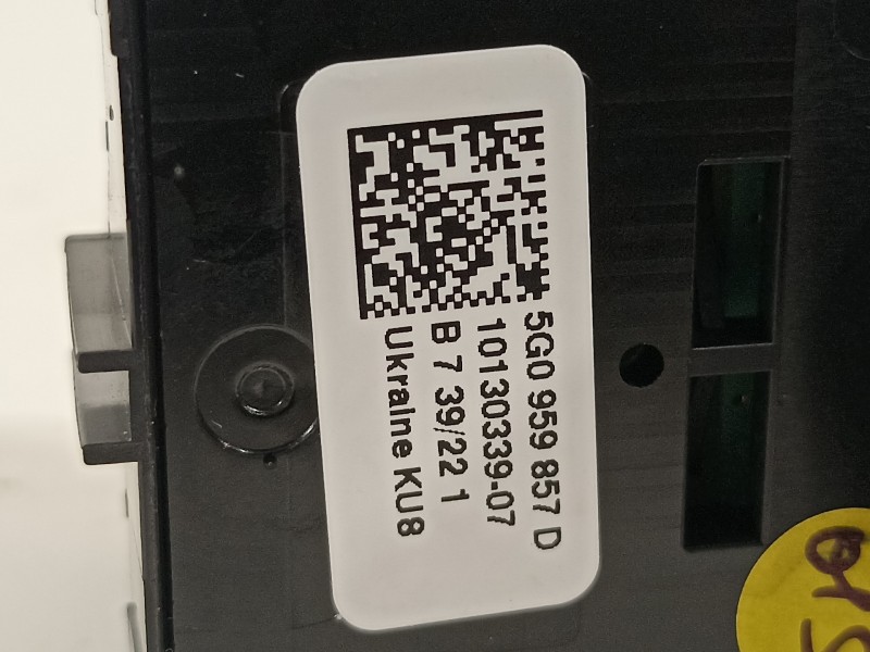 Recambio de mando elevalunas delantero izquierdo para skoda octavia combi (5e5) ambition referencia OEM IAM 5G0959857D  