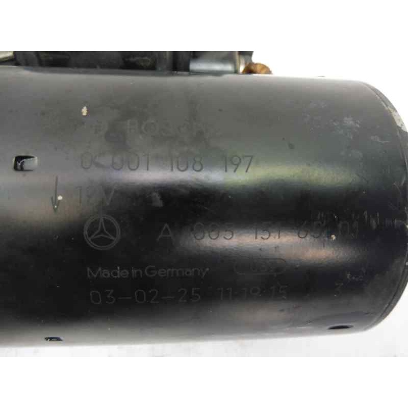 Recambio de motor arranque para mercedes-benz clase clk (w209) coupe 320 (209.365) referencia OEM IAM A0051516501 0001108197 