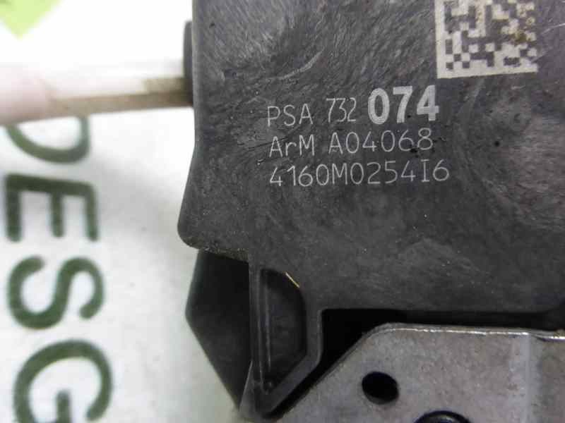 Recambio de cerradura puerta delantera derecha para peugeot 308 sport referencia OEM IAM 9873207480  