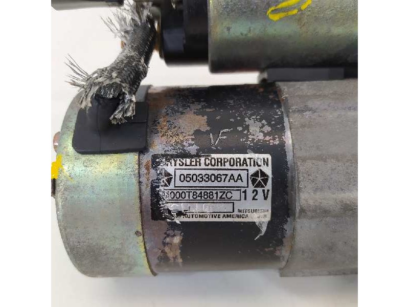 Recambio de motor arranque para chrysler pt cruiser (pt) 2.0 classic referencia OEM IAM 05033067AA M000T84881ZC 