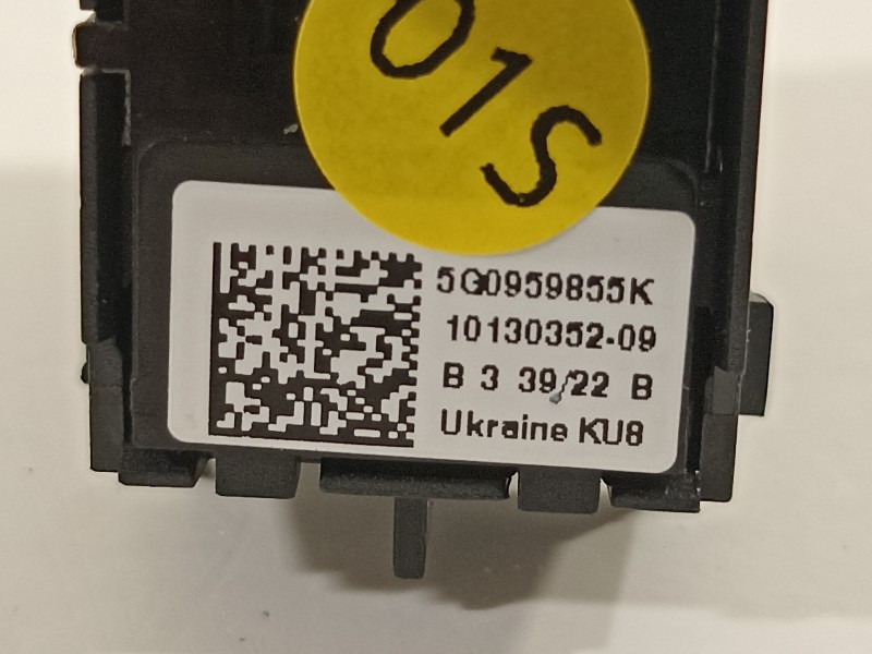 Recambio de mando elevalunas trasero izquierdo para skoda octavia combi (5e5) ambition referencia OEM IAM 5G0959855K  