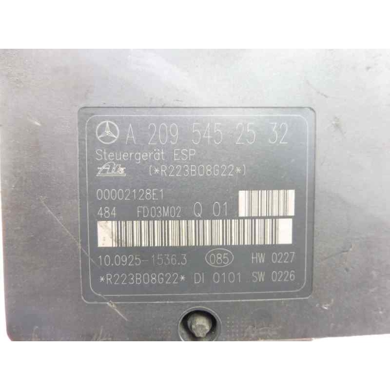 Recambio de abs para mercedes-benz clase clk (w209) coupe 320 (209.365) referencia OEM IAM A2034310812 10020403954 2095452532