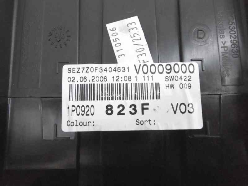 Recambio de cuadro instrumentos para seat leon (1p1) stylance / style referencia OEM IAM 1P0920823F  