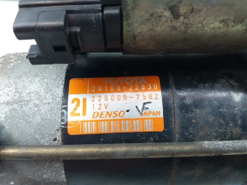 Recambio de motor arranque para toyota rav 4 (a2) 1.8 luna referencia OEM IAM 2810022030 2280007581 