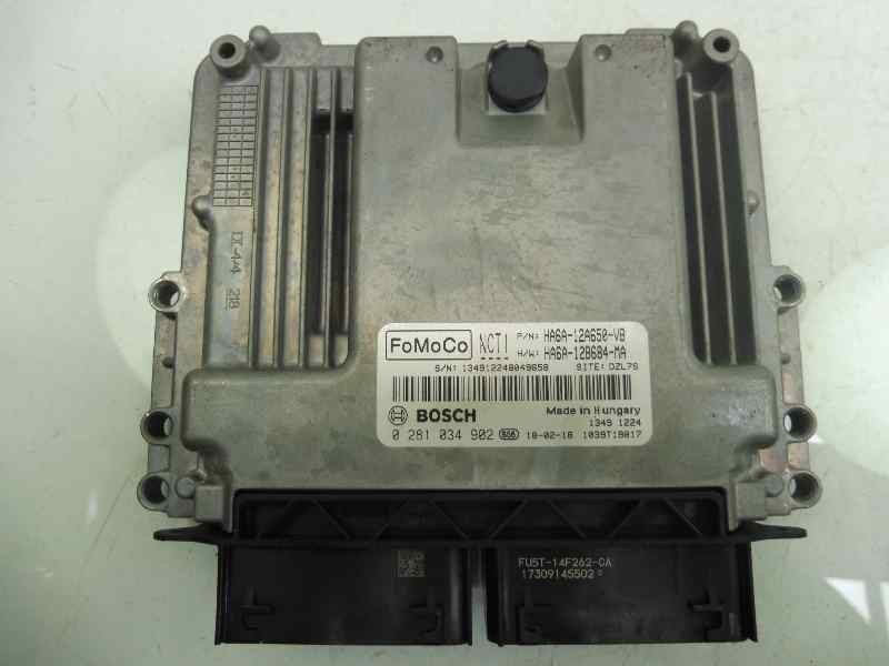Recambio de centralita motor uce para ford fiesta (ce1) st-line referencia OEM IAM HA6A12A650VB HA6A12B684MA 0281034902