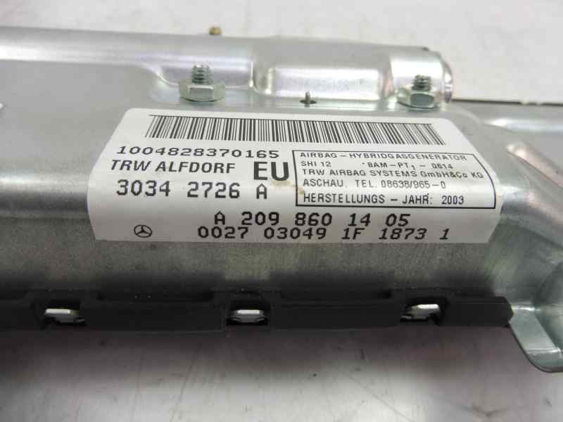 Recambio de airbag lateral delantero derecho para mercedes-benz clase clk (w209) coupe 320 (209.365) referencia OEM IAM A2098601