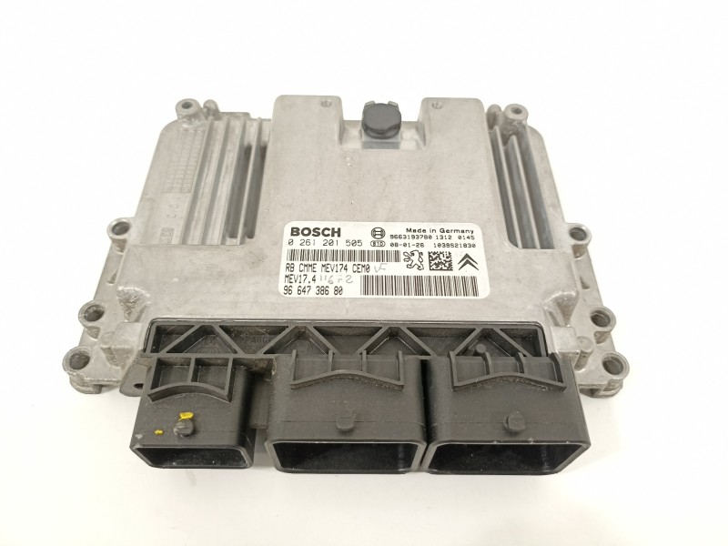 Recambio de centralita motor uce para peugeot 207 207 3p referencia OEM IAM 9664738680 0261201505 