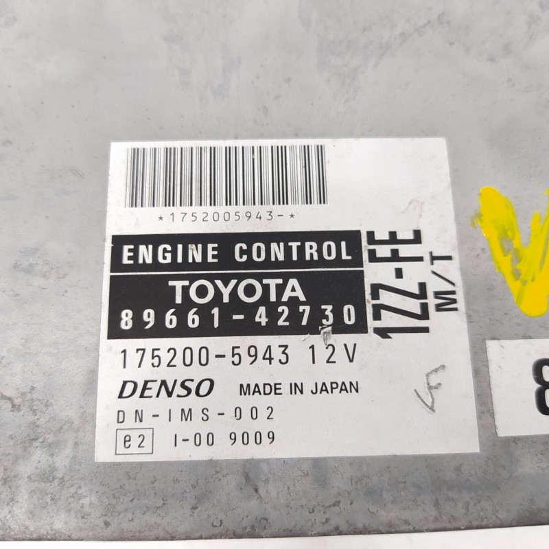 Recambio de centralita motor uce para toyota rav 4 (a2) 1.8 luna referencia OEM IAM 8966142730 1752005943 